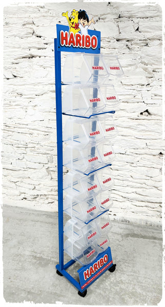 Grand Présentoir Publicitaire de Magasin Haribo