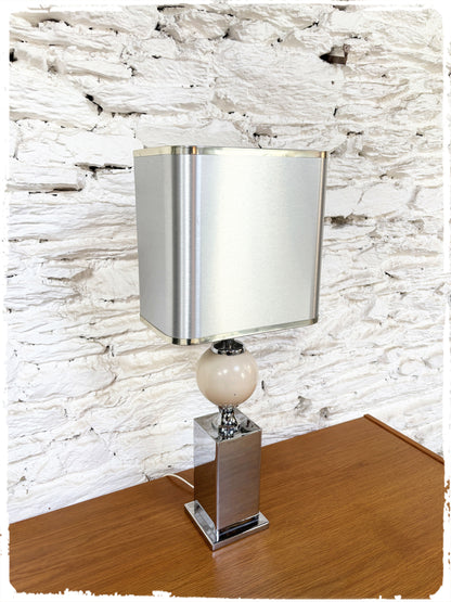 Grande Lampe Vintage Années 70 Style Barbier Vandel