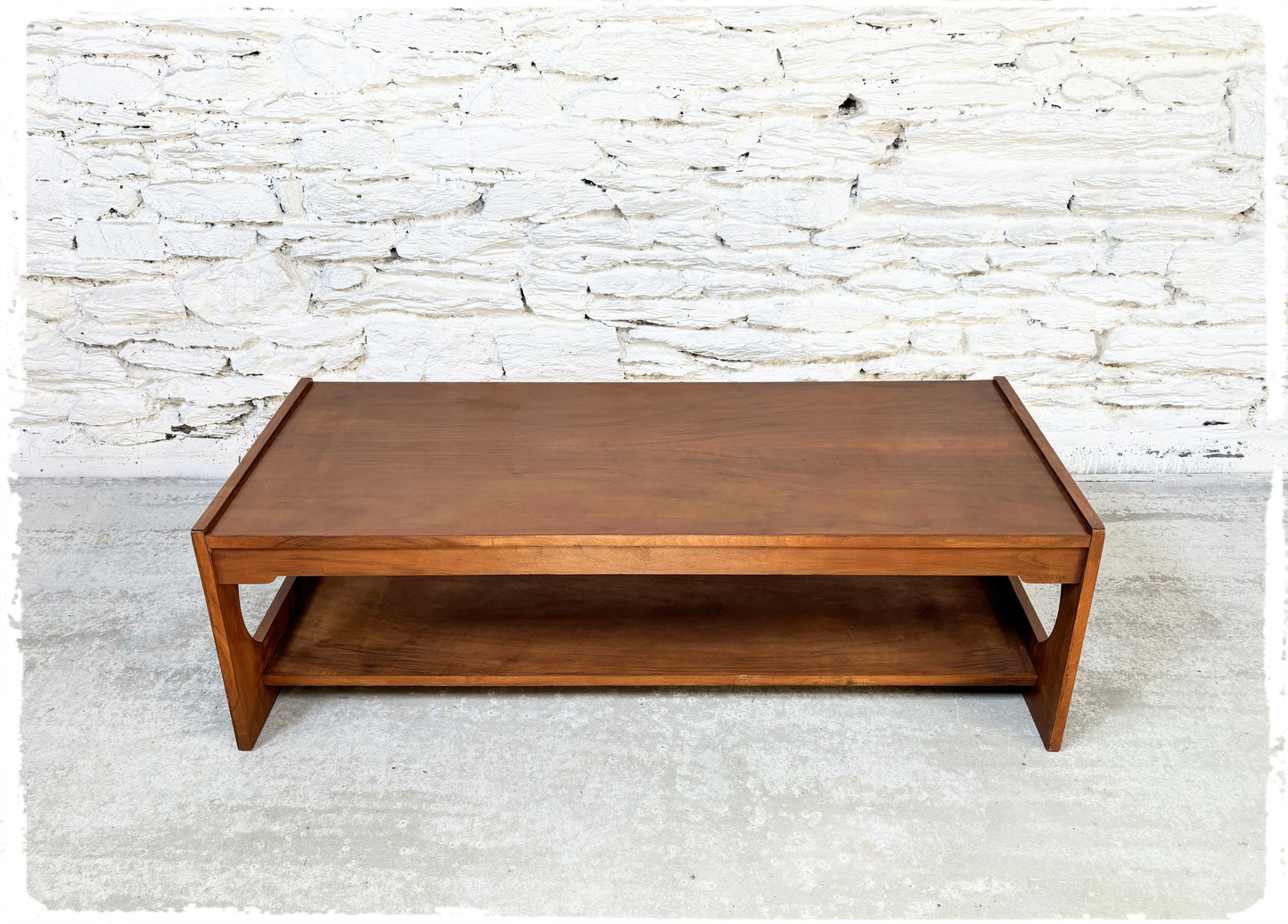 Grande Table Basse Vintage en Teck