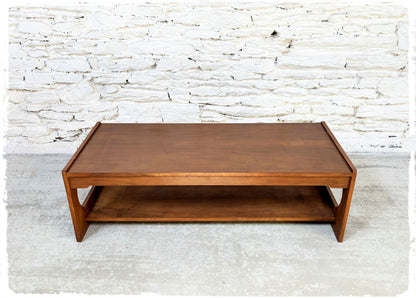 Grande Table Basse Vintage en Teck