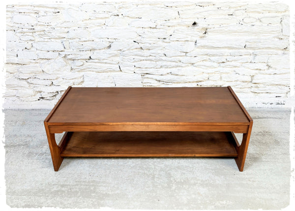 Grande Table Basse Vintage en Teck