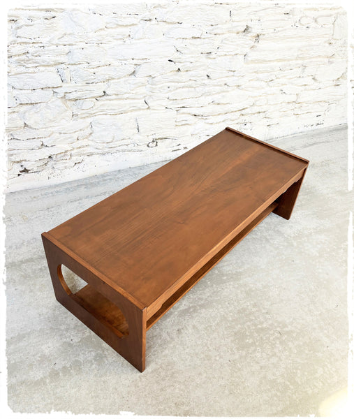 Grande Table Basse Vintage en Teck