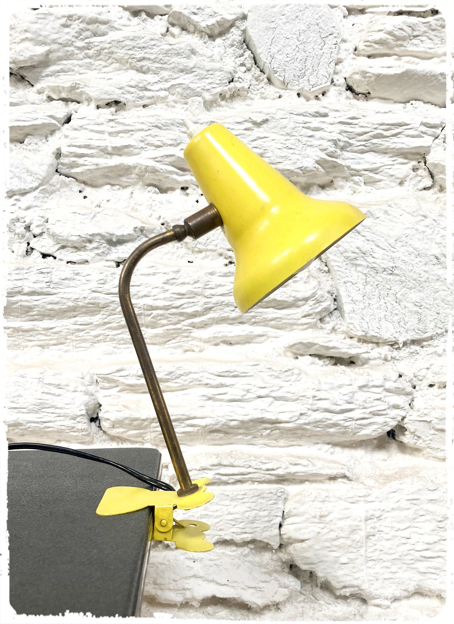 Lampe Cocotte à Pince Vintage Années 50