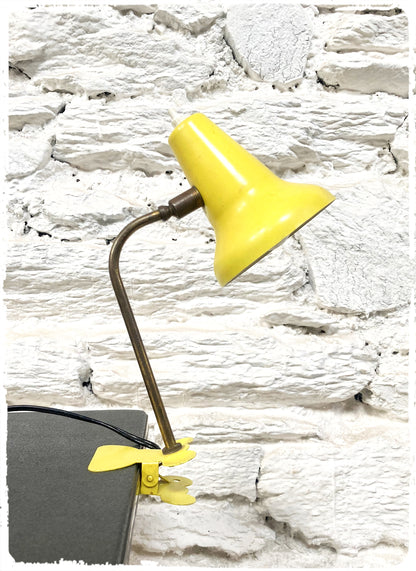 Lampe Cocotte à Pince Vintage Années 50