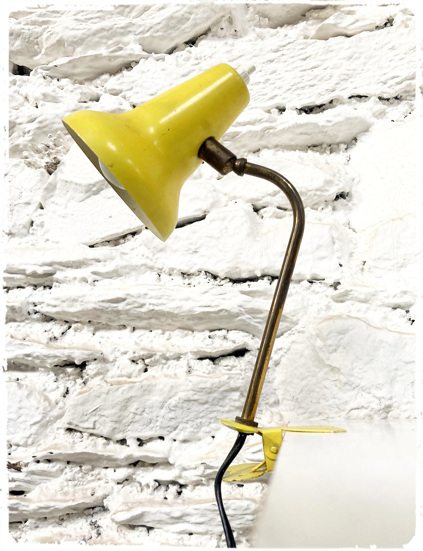 Lampe Cocotte à Pince Vintage Années 50