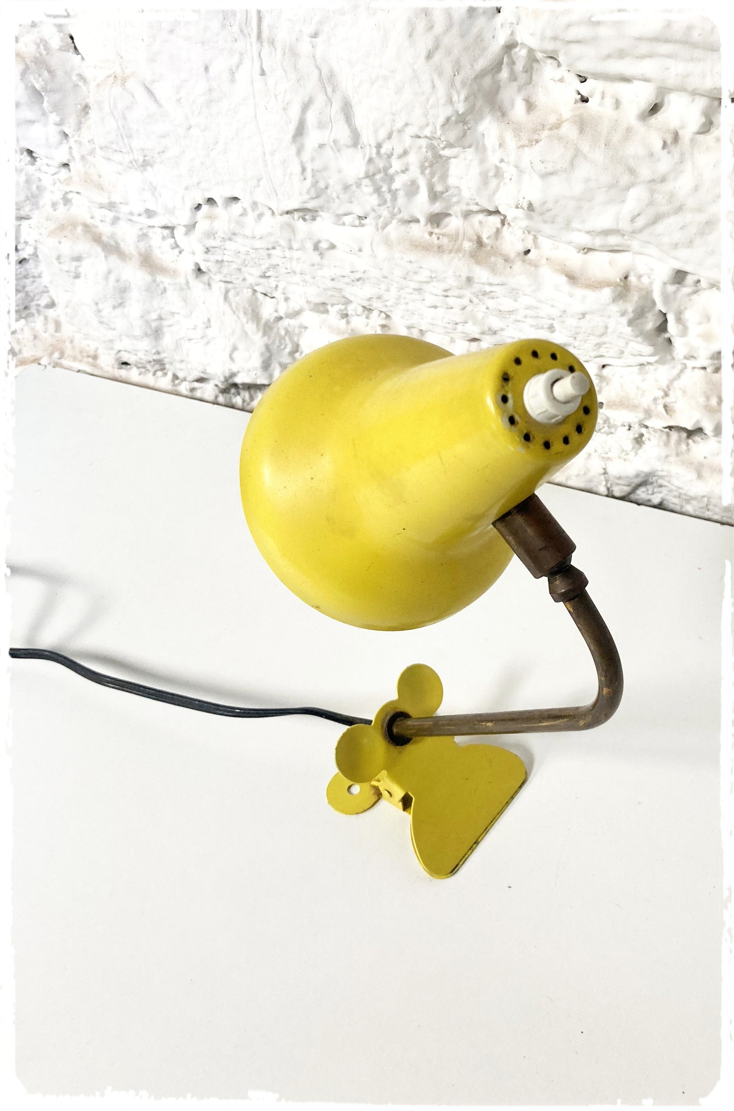 Lampe Cocotte à Pince Vintage Années 50