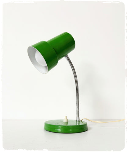 Lampe de Bureau Vintage Années 70 Verte