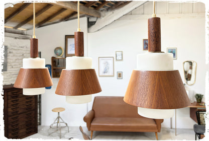 Lustre Vintage 3 Feux Style Scandinave