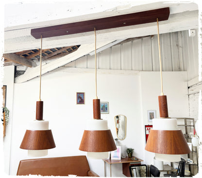 Lustre Vintage 3 Feux Style Scandinave
