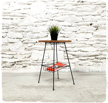 Meuble d'Appoint Bout de Canapé Vintage Moderniste