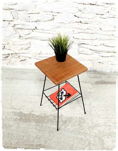 Meuble d'Appoint Bout de Canapé Vintage Moderniste