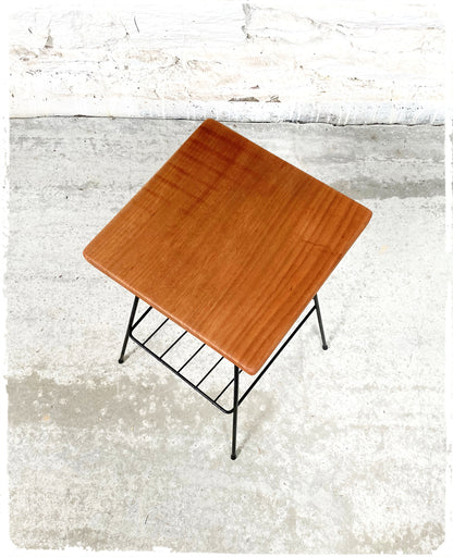 Meuble d'Appoint Bout de Canapé Vintage Moderniste