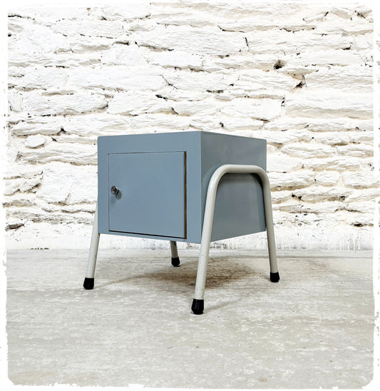 Meuble d'Appoint Chevet Vintage Pieds Métal