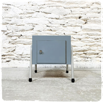Meuble d'Appoint Chevet Vintage Pieds Métal