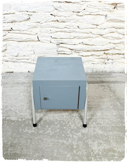 Meuble d'Appoint Chevet Vintage Pieds Métal
