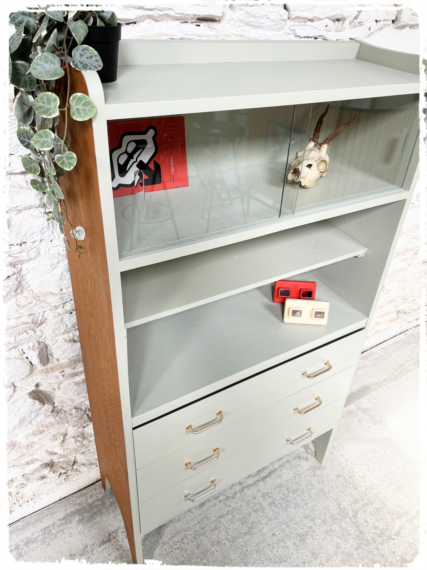 Meuble d'Appoint Rangement Vintage Revisité