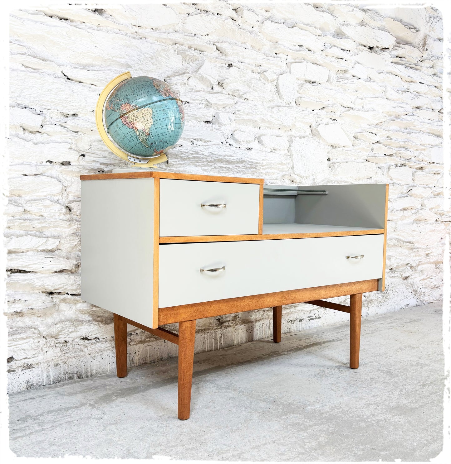 Rangement Vintage Pieds Fuseaux Revisité
