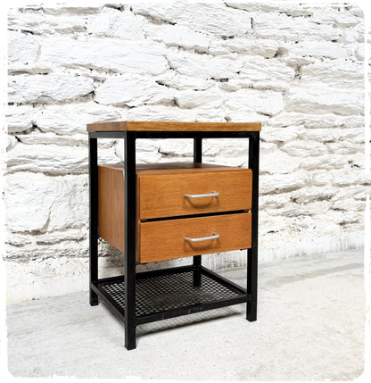 Meuble d'Appoint Table de Chevet Vintage Moderniste