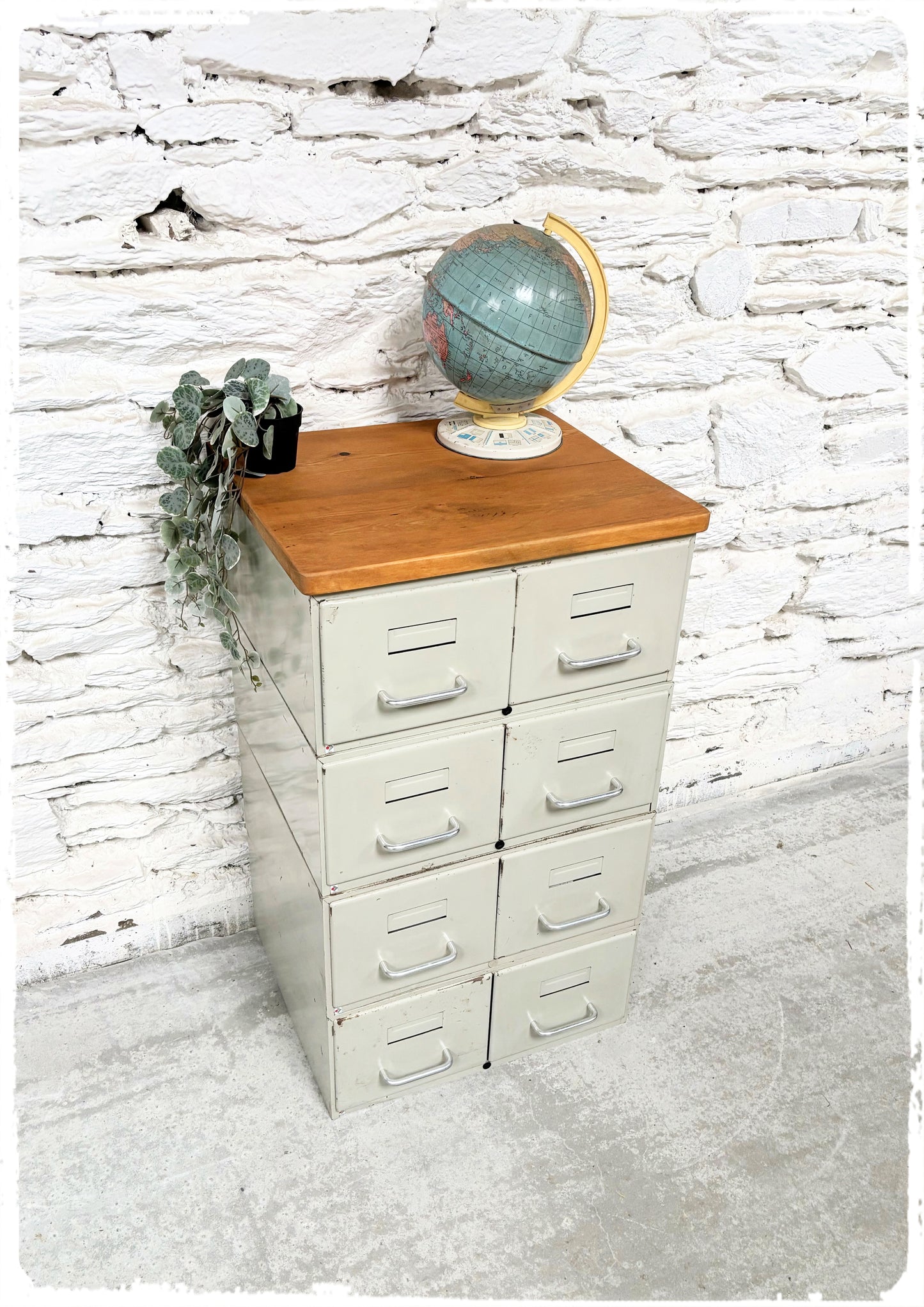 Meuble de Métier D'atelier Vintage Flambo