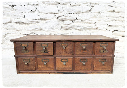 Meuble de Métier d'Archivage Vintage Shannon UNIS FRANCE