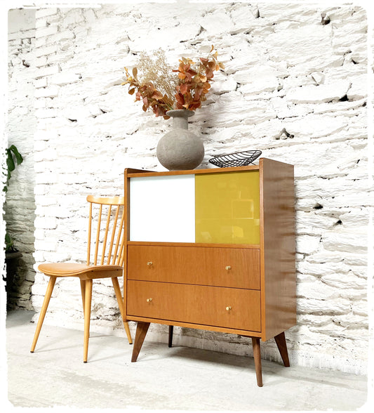 Meuble Hi-fi Rangement Vintage Pieds Compas