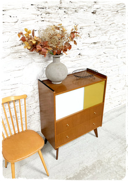 Meuble Hi-fi Rangement Vintage Pieds Compas
