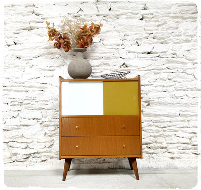Meuble Hi-fi Rangement Vintage Pieds Compas