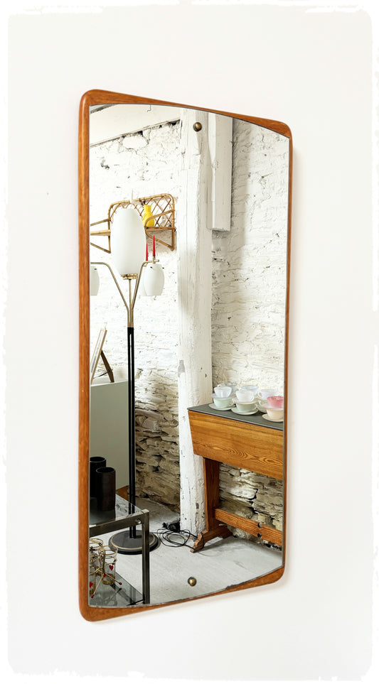 Grand Miroir Vintage en Teck