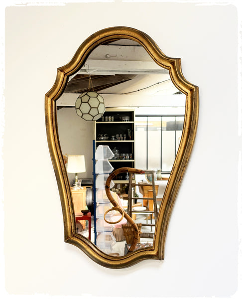 Miroir Vintage Doré Style Baroque