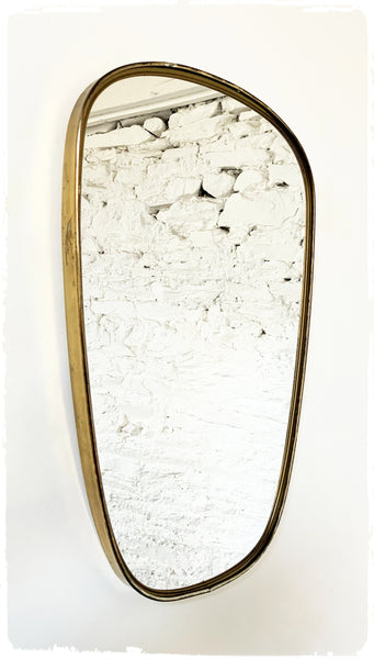 Miroir Vintage Moderniste Forme Libre Rétroviseur