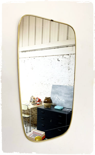Miroir Vintage Rétroviseur Gravé