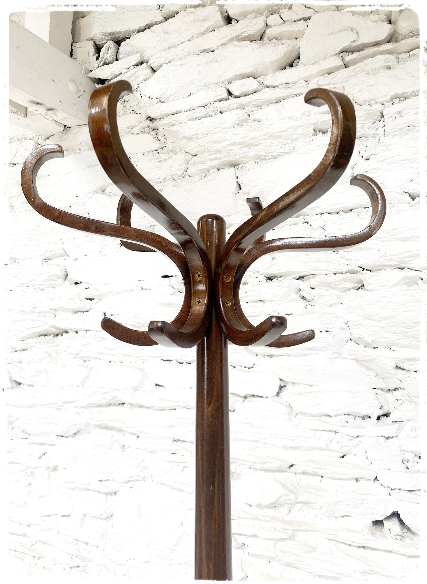 Porte Manteaux Bistrot Perroquet Vintage Baumann Chêne Moyen