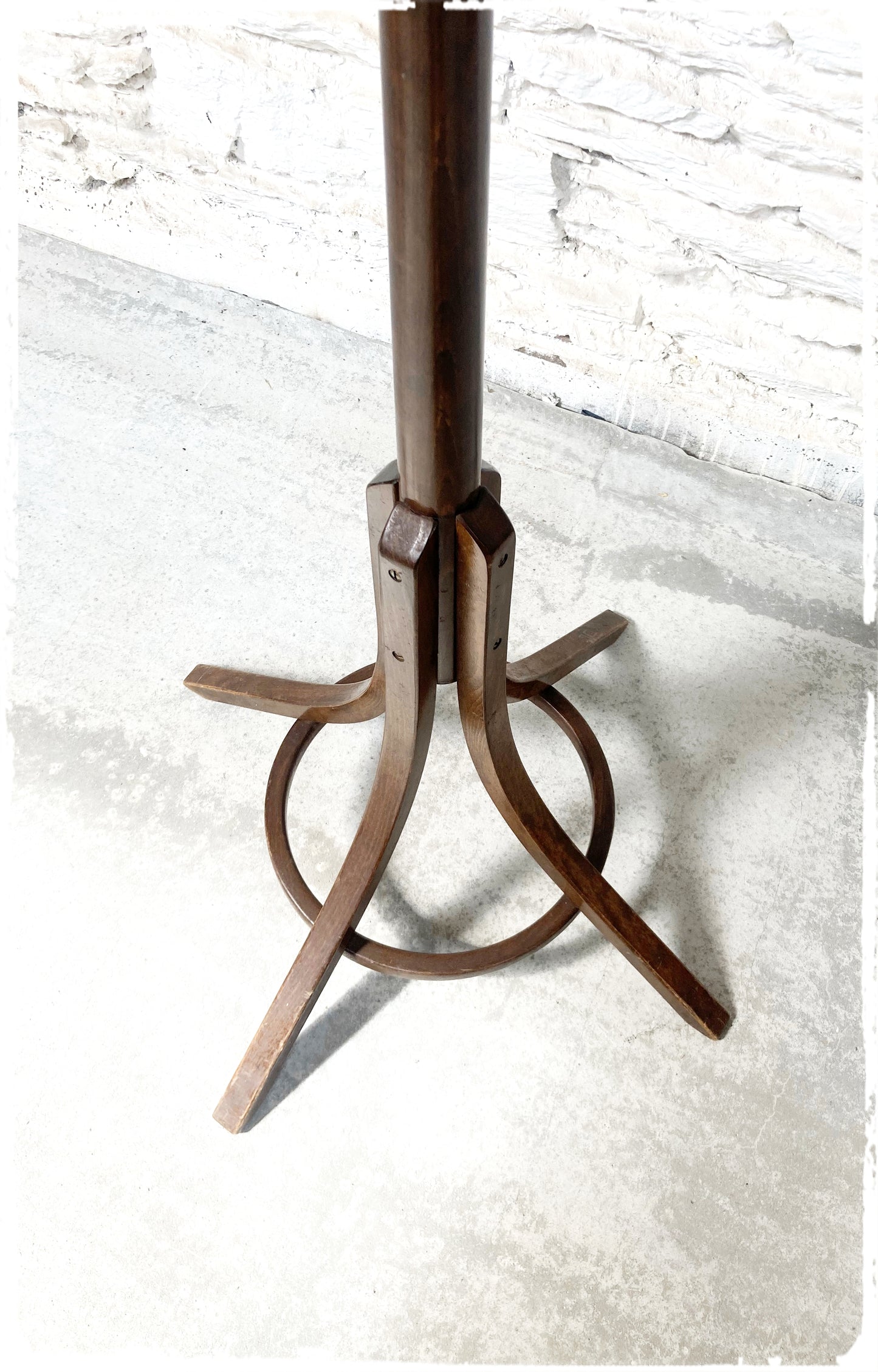 Porte Manteaux Bistrot Perroquet Vintage Baumann Chêne Moyen