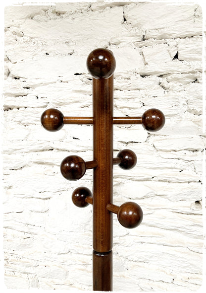 Porte Manteaux Perroquet Vintage Scandinave en Hêtre