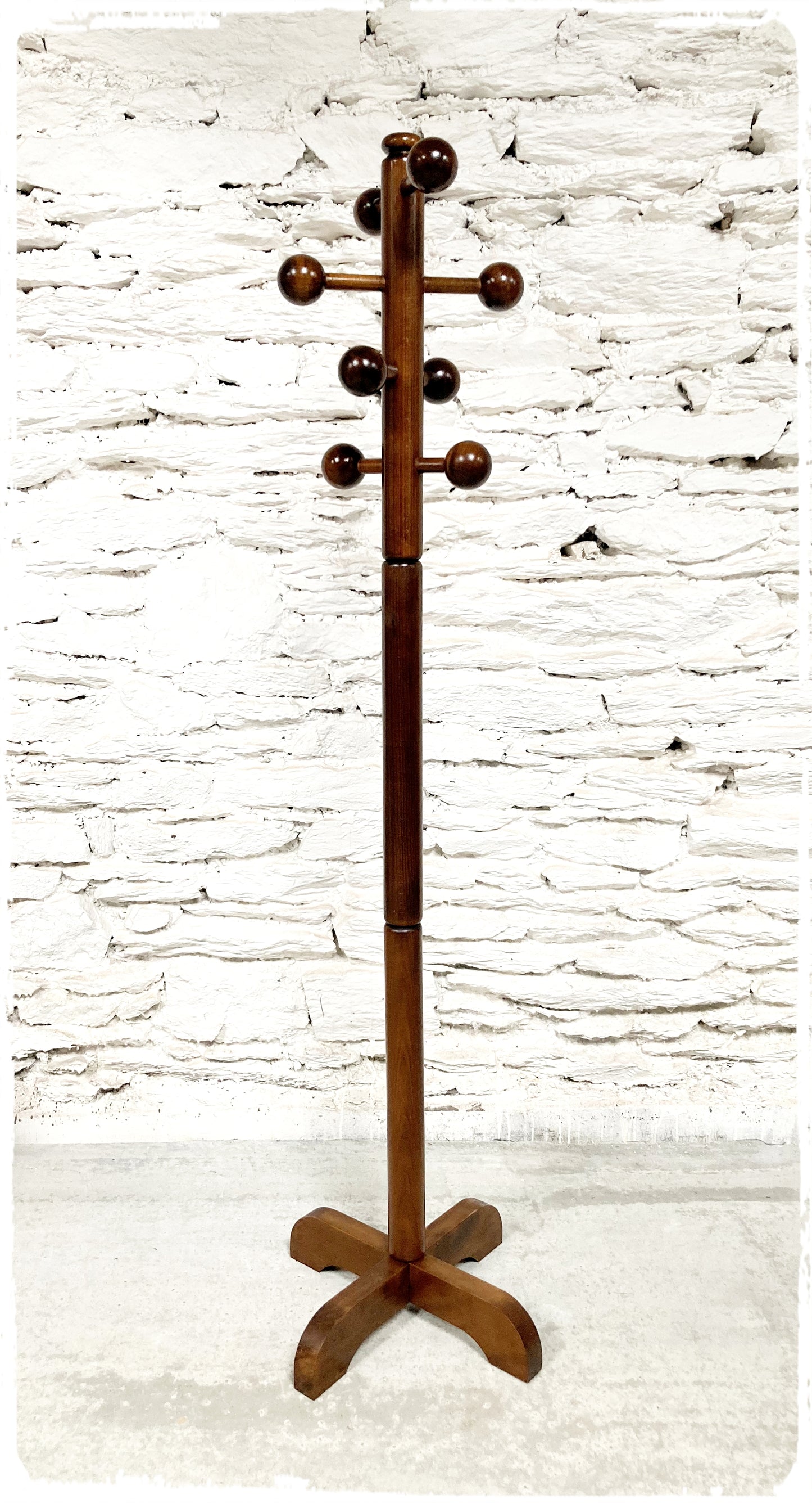 Porte Manteaux Perroquet Vintage Scandinave en Hêtre