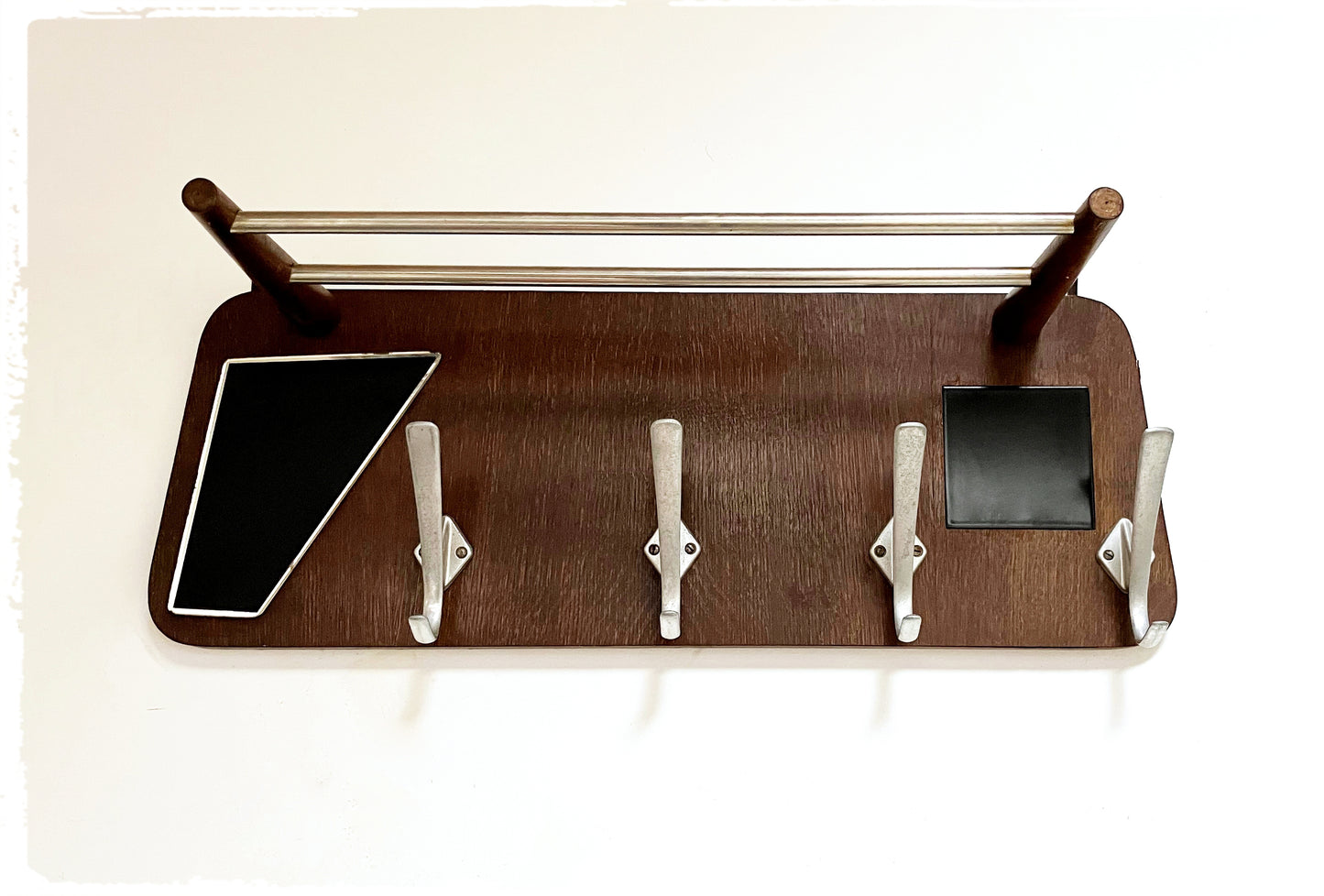 Porte Manteaux Vestiaire Mural Vintage Moderniste