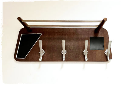Porte Manteaux Vestiaire Mural Vintage Moderniste