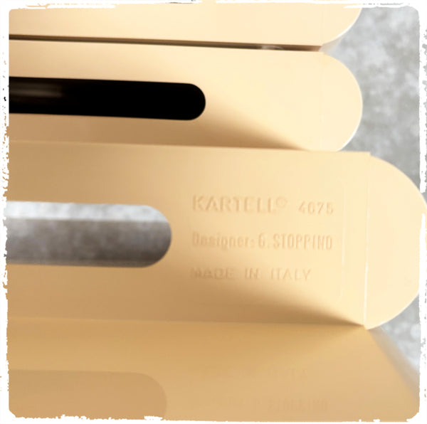Grand Porte Revues Vintage Giotto Stoppino Kartell 4675 Circa 70