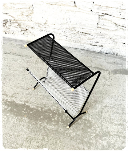 Porte Revues Vintage Métal Perforé Pilastro
