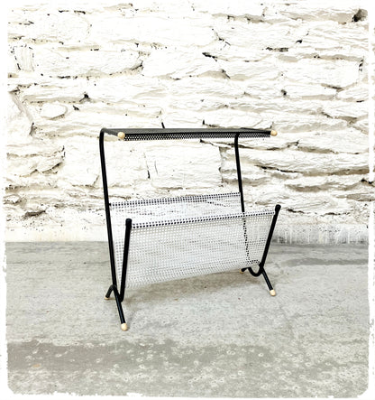 Porte Revues Vintage Métal Perforé Pilastro