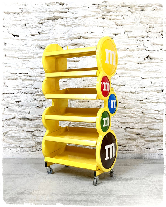 Grand Présentoir Publicitaire de Magasin Vintage M&M'S