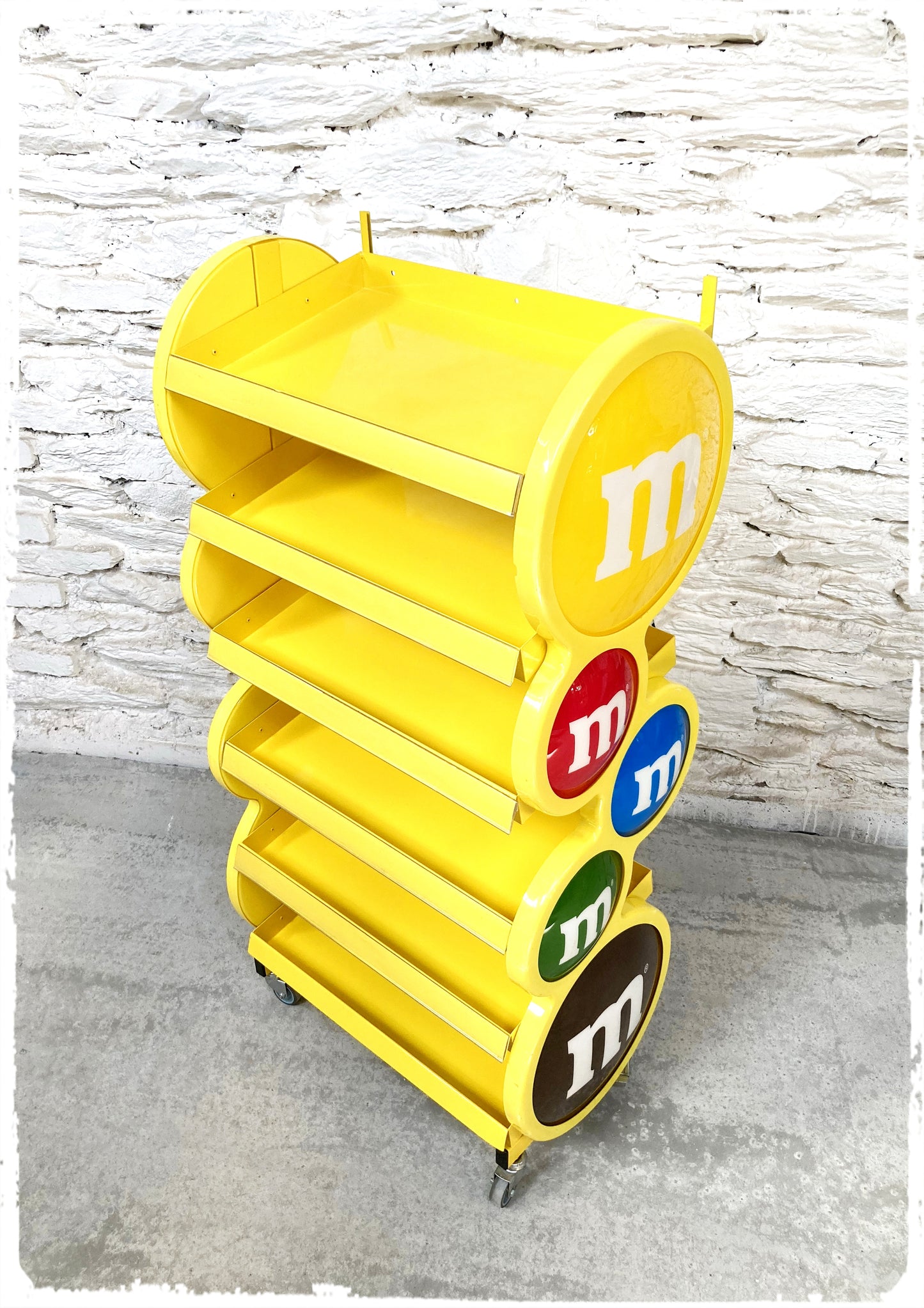 Grand Présentoir Publicitaire de Magasin Vintage M&M'S