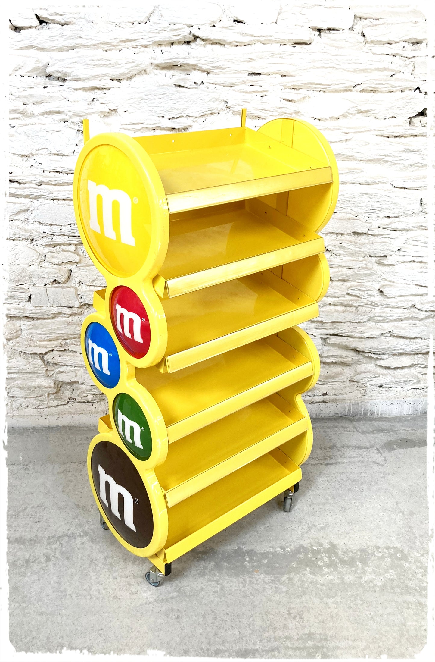 Grand Présentoir Publicitaire de Magasin Vintage M&M'S