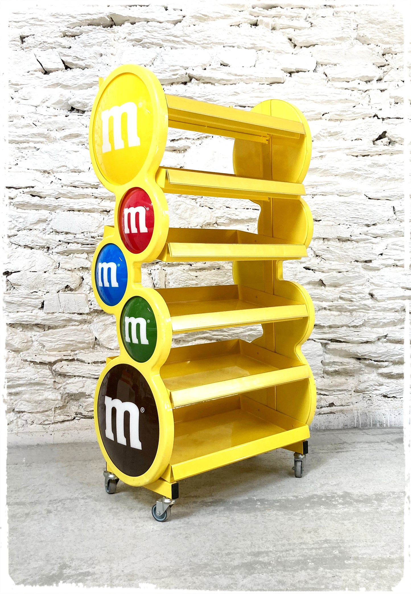 Grand Présentoir Publicitaire de Magasin Vintage M&M'S