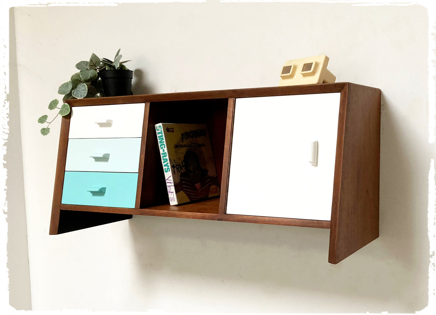 Rangement Mural Vintage Scandinave
