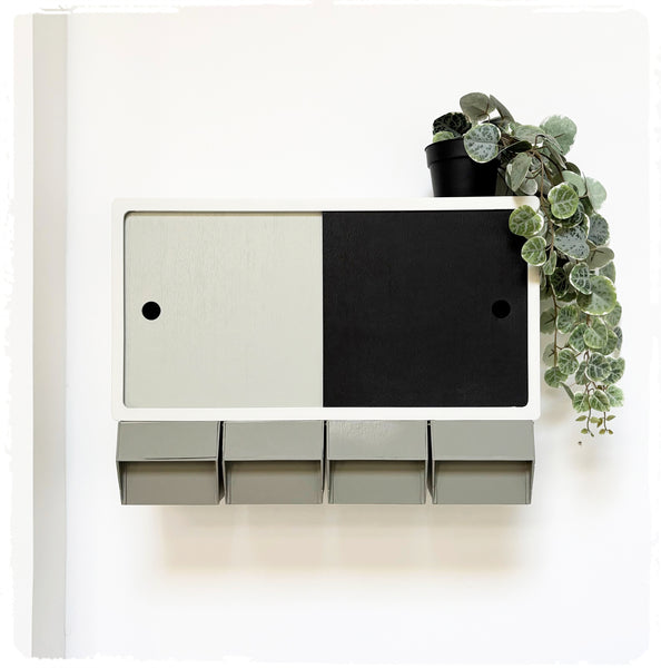 Rangement Mural Armoire à Pharmacie Vintage Style Flair Revisité