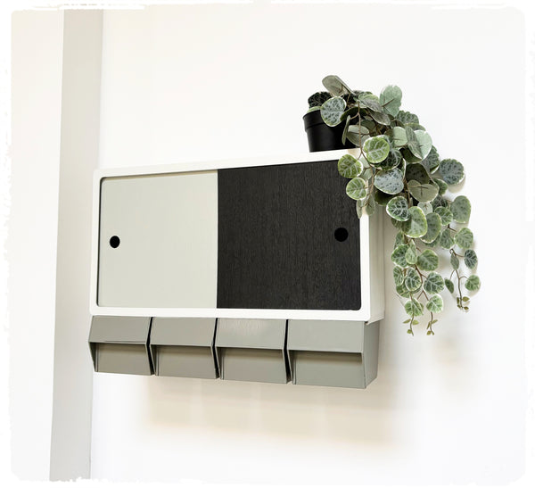 Rangement Mural Armoire à Pharmacie Vintage Style Flair Revisité