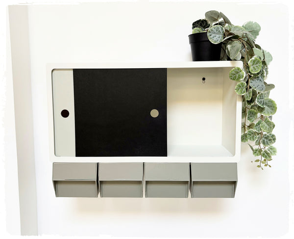 Rangement Mural Armoire à Pharmacie Vintage Style Flair Revisité