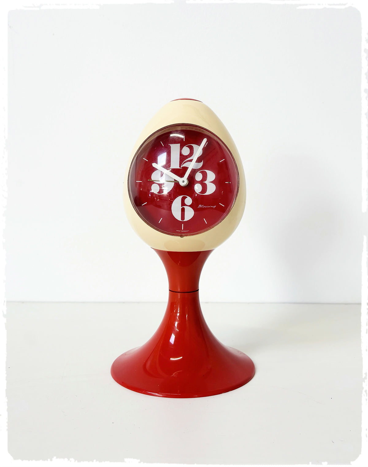 Réveil Blessing Vintage Pied Tulipe Années 70