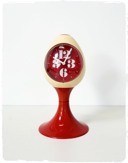 Réveil Blessing Vintage Pied Tulipe Années 70